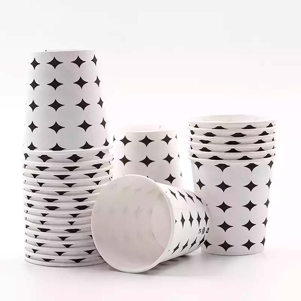 Bardak Karton 7Oz 3000li (50li 60PK)