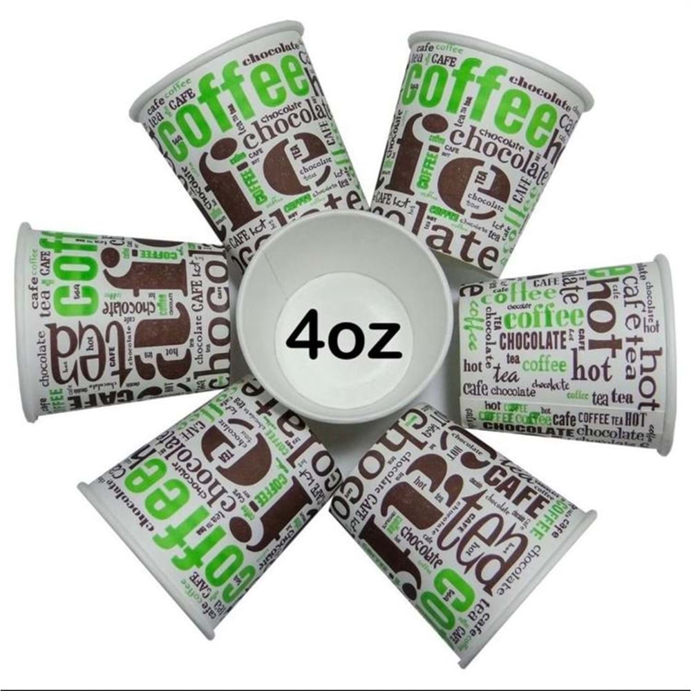 Bardak Karton 4oz 2000li