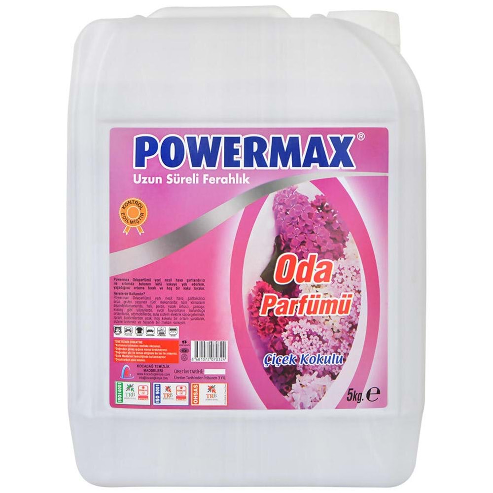 Oda Parfümü 5kg Powermax