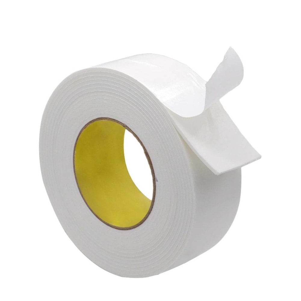 Kırt. Çift Taraflı Bant Beyaz Köpük 19*25cm