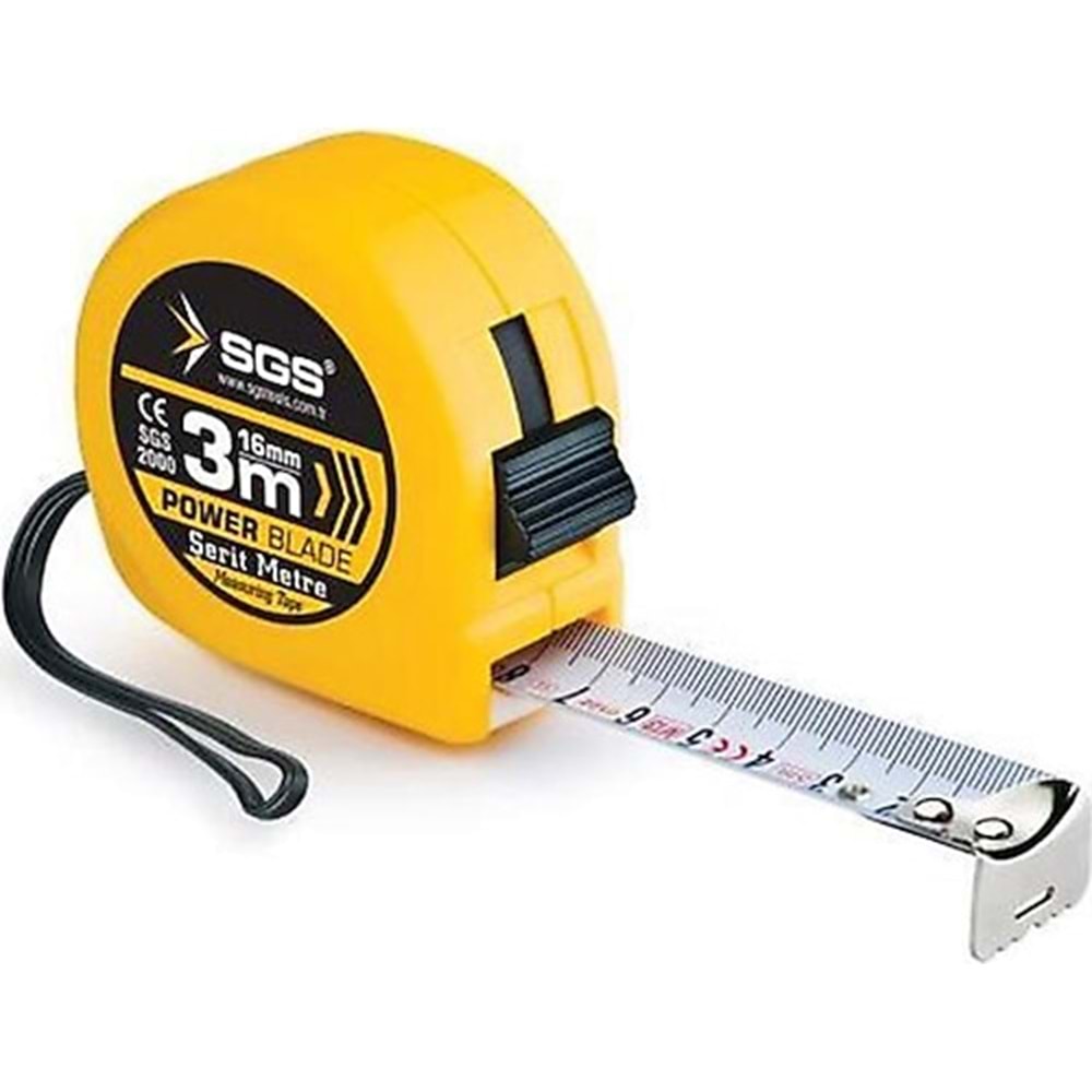 Şerit Metre 3mt 16mm SGS