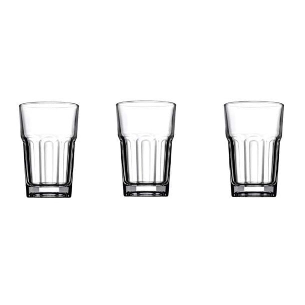 Bardak Cam Su Casablanca 290cc 3lü 52703 Paşabahçe