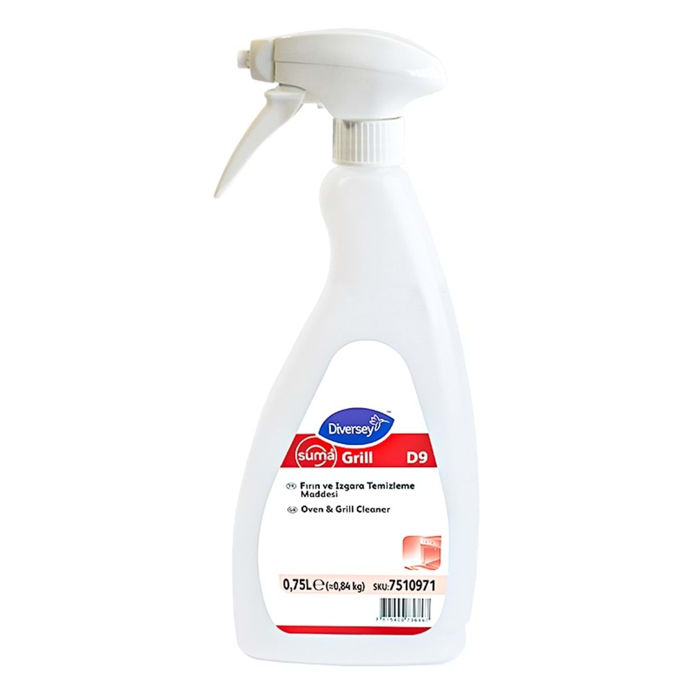 Yağ Çözücü 750ml D9 Suma Grill Henkel *6