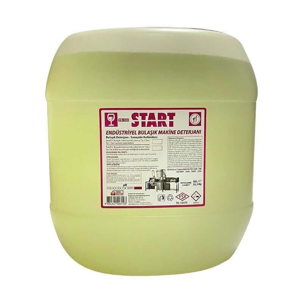 Bulaşık Makine Deterjanı End. 30kg Start