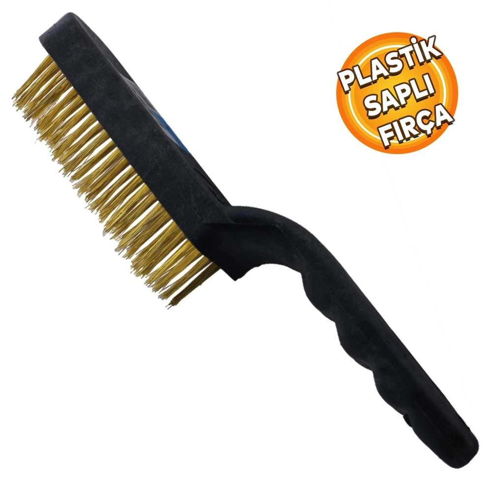 Fırça Tel Izgara Plastik Kulp N.5 Kaptan