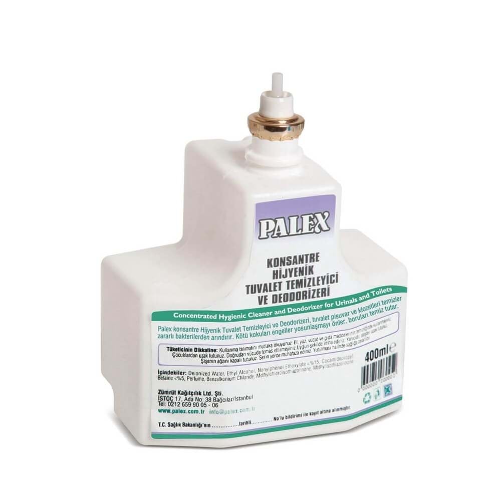 Wc-Pisuvar Nano Temizleyici&Koku Yedek Kartuşu 400ml Palex