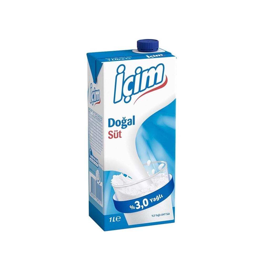 Süt 1lt Yağlı İçim Ülker *12