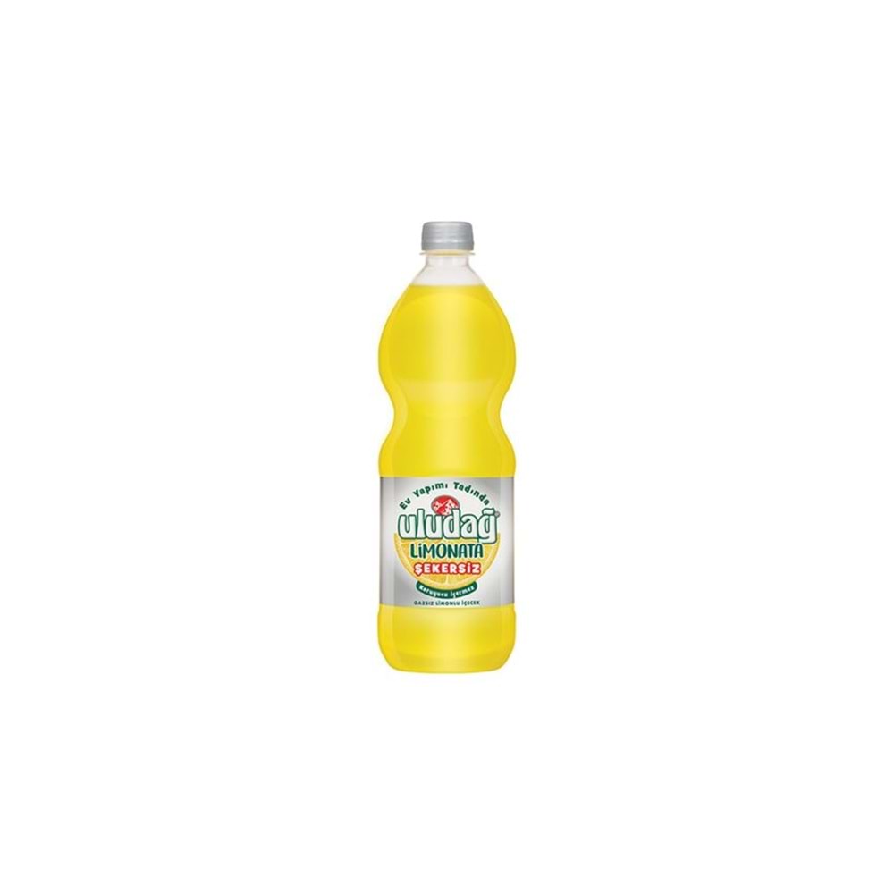Limonata Şekersiz 1lt Uludağ *12