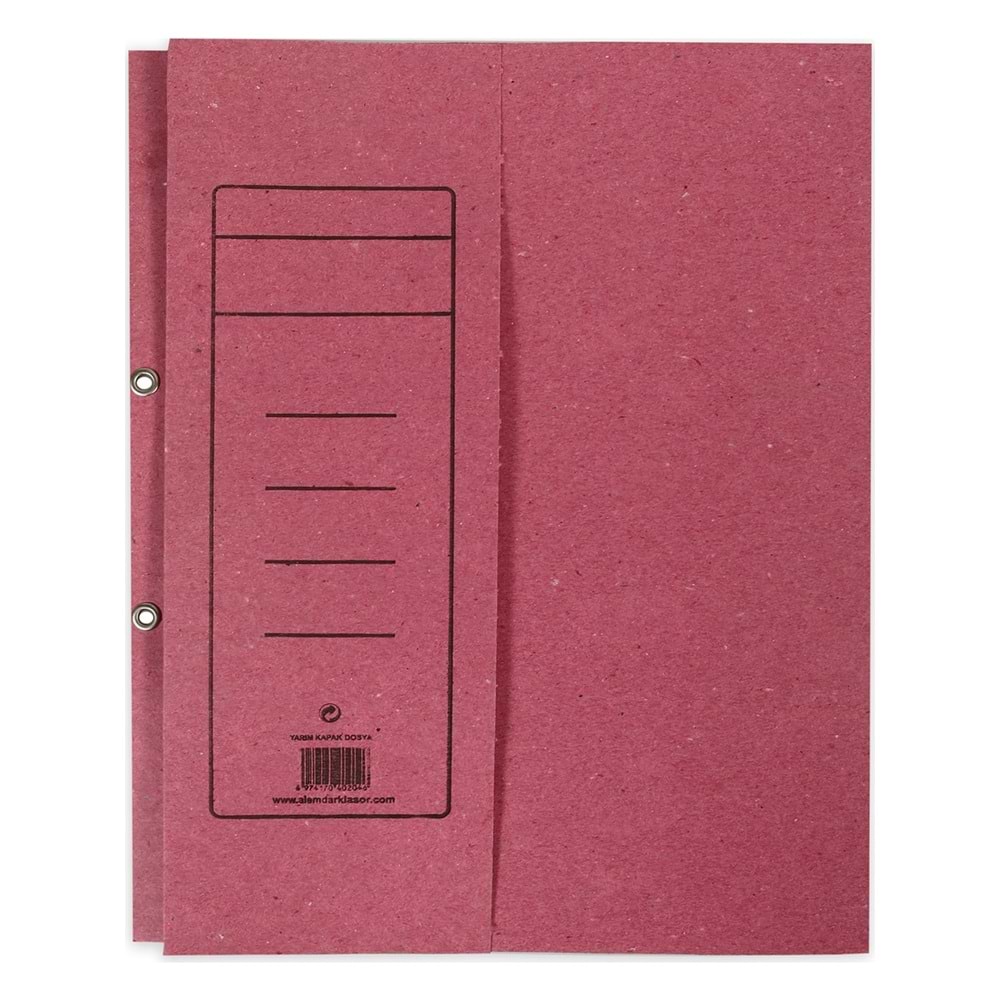 Kırt. Dosya Karton Yarım Kapak Kapsüllü 2.kalite 50li Alemdar