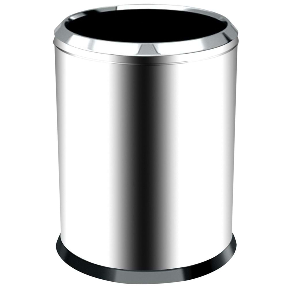 Kova Çöp Çemberli Kapaksız Krom 45lt 31*60cm