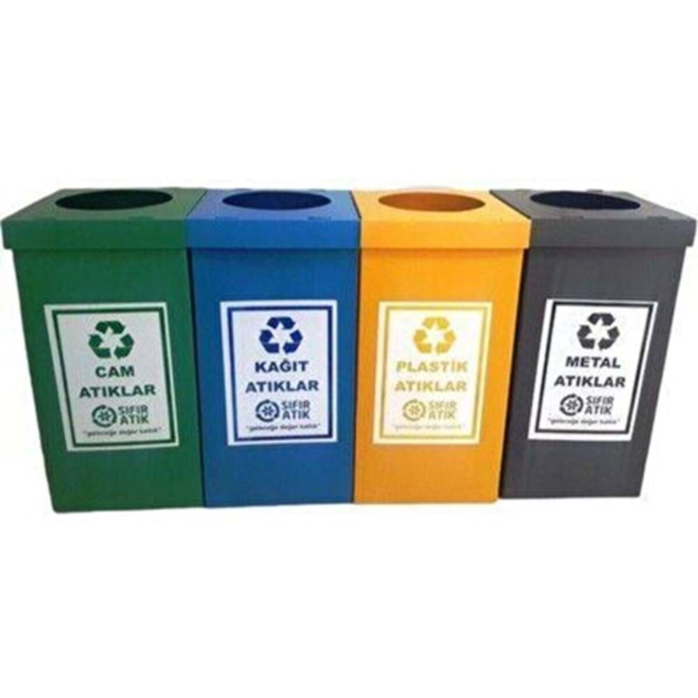 Geri Dönüşüm Kutusu Folyolu, Baskılı