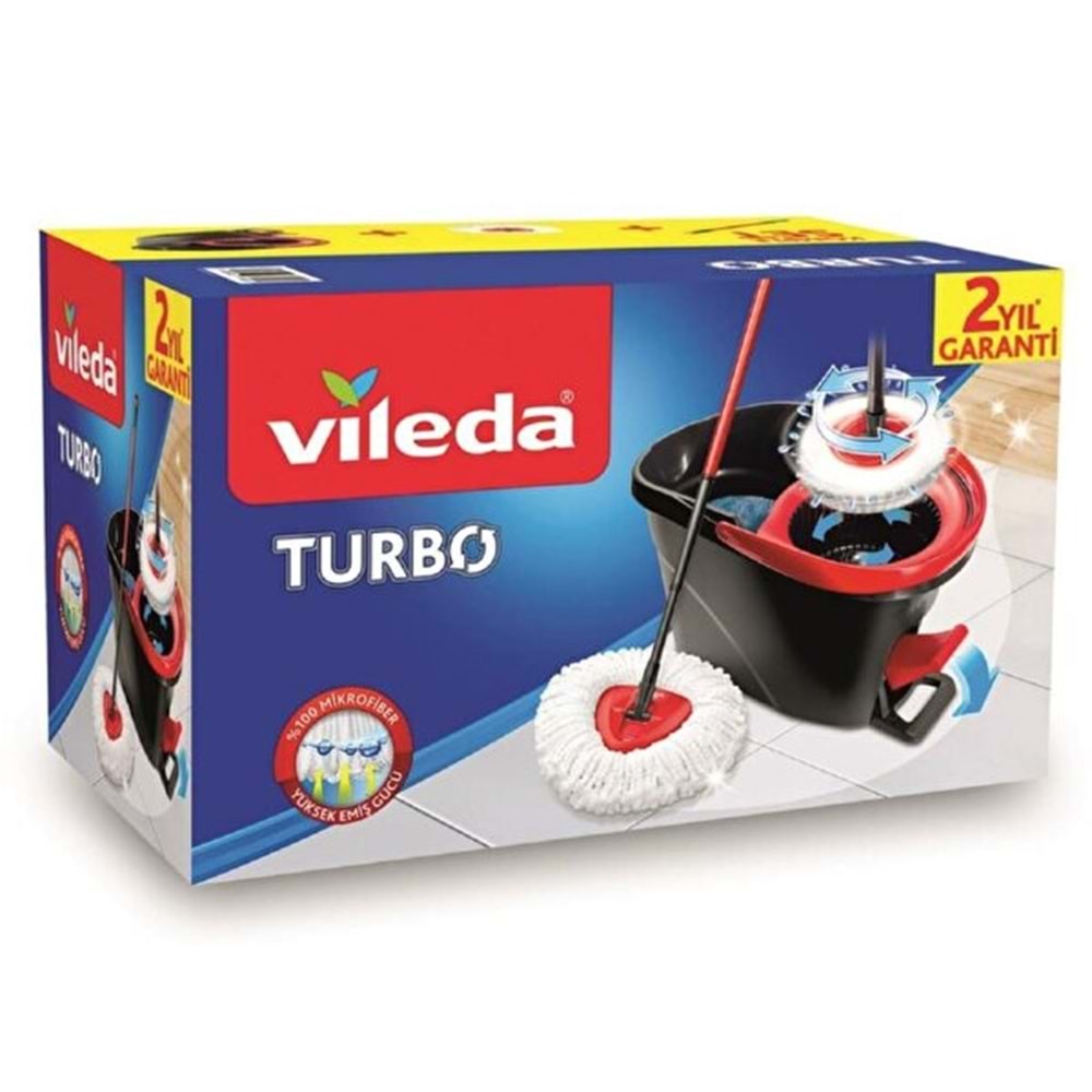 Temizlik Seti Turbo Pedallı Set Vileda