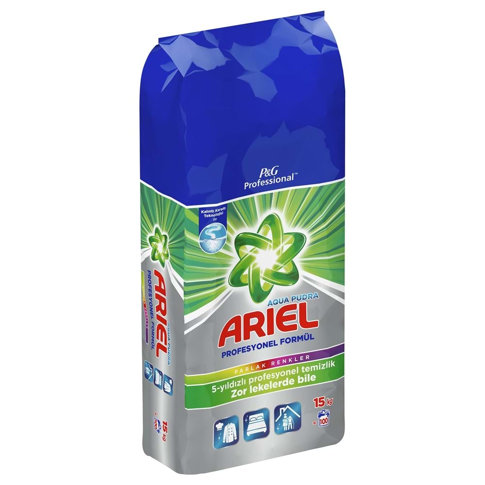 Çamaşır Deterjanı Renkliler 15kg Ariel