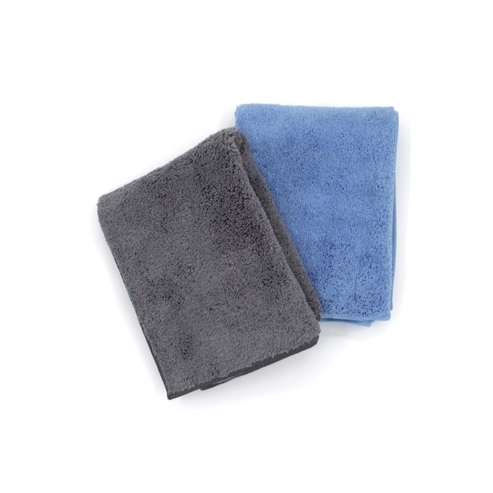 Bez Microfiber 40*40 Kurulama Havlusu 72gr 440GSM Gri Silver Home