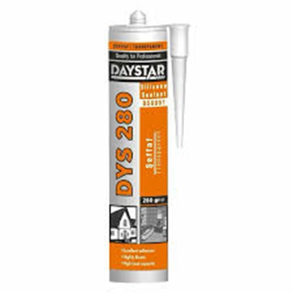 Silikon Şeffaf 350ml Tüp Daystar