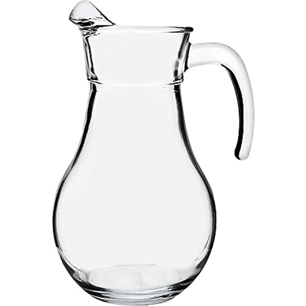 Sürahi Cam Bistro Şeffaf Kapaklı 1.8lt Paşabahçe