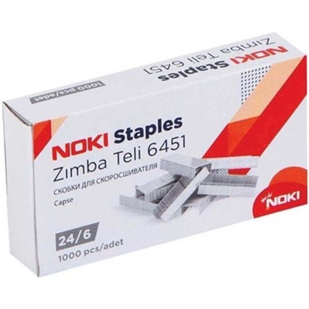 Kırt. Zımba Teli No.24/6 1000li Noki