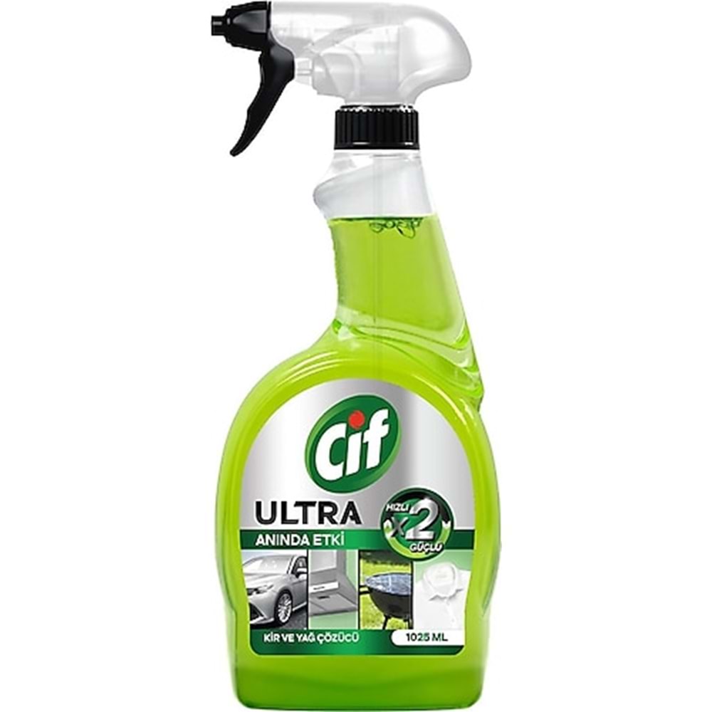 Kir ve Yağ Sökücü Sprey 1025ml Cif *9