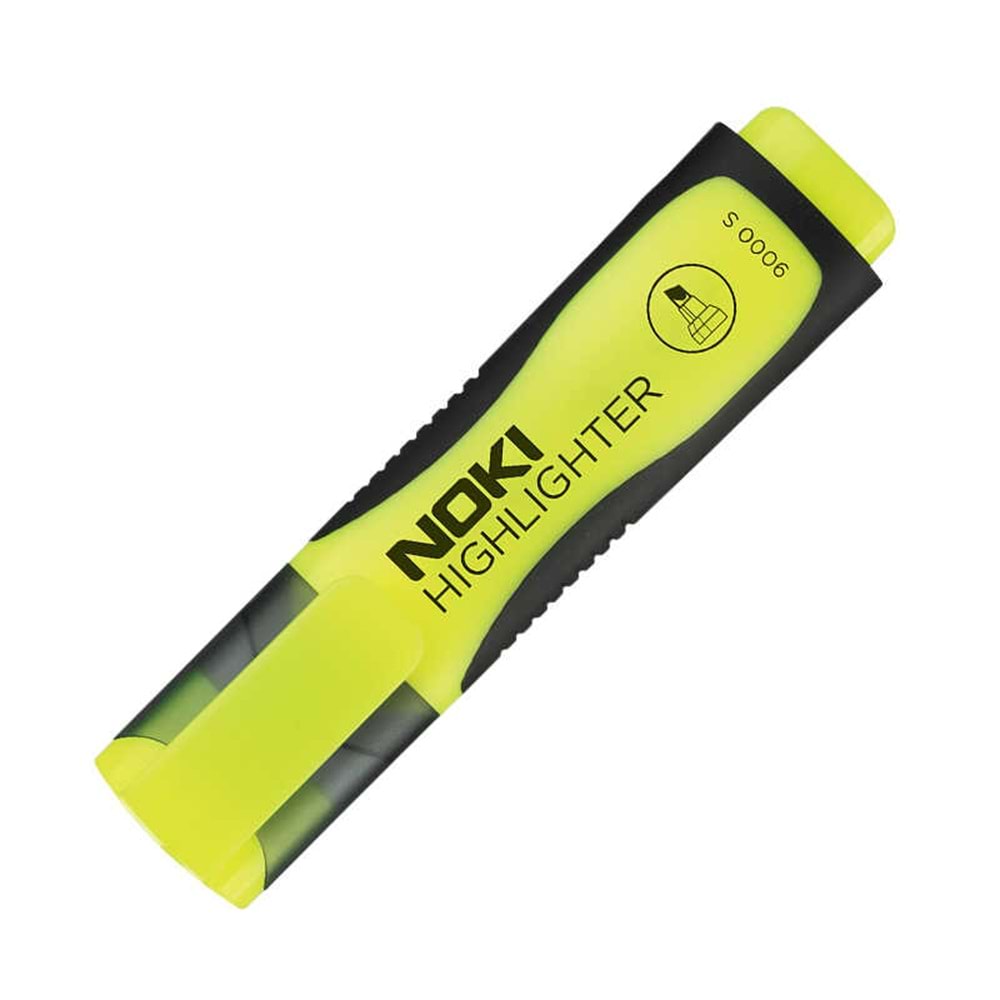 Kırt. Kalem Fosforlu Sarı 9000S Noki