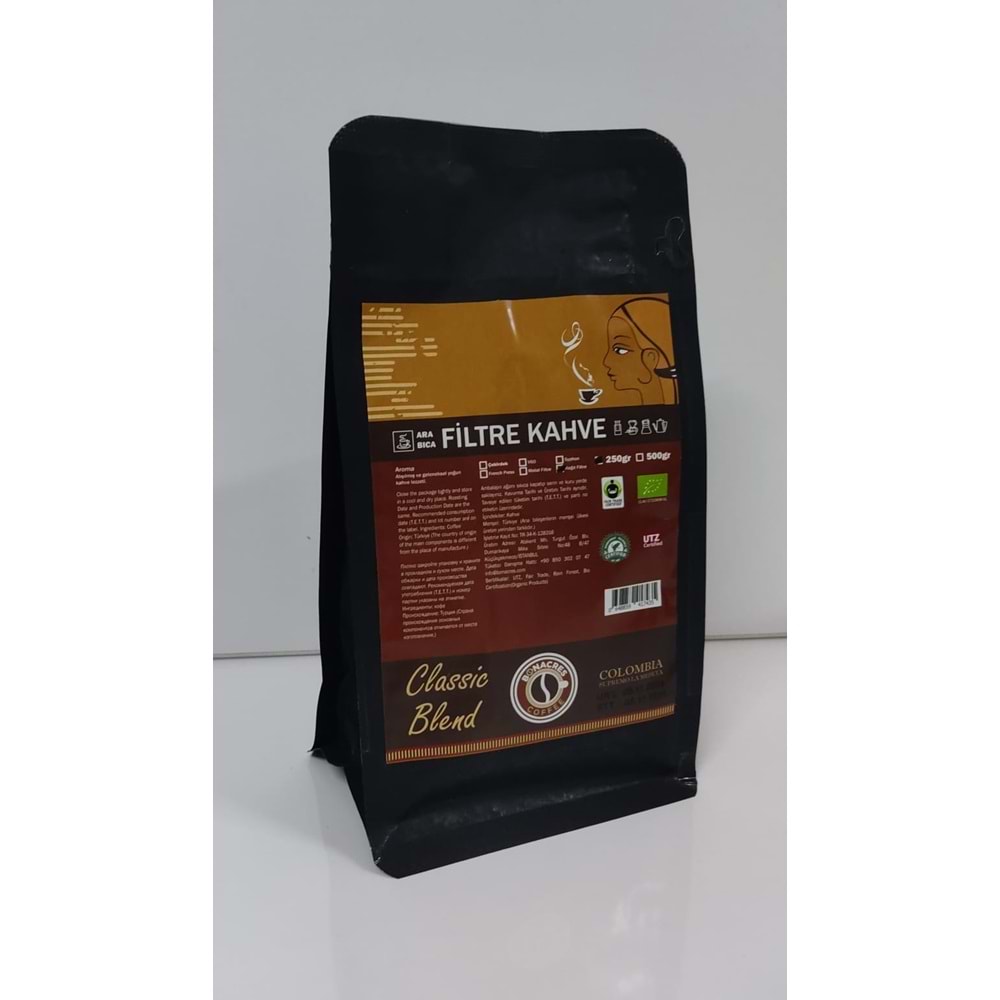 Kahve Filtre Classic 250gr