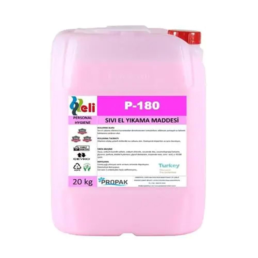 El Sabunu Sıvı 20kg P180 Pembe Eli