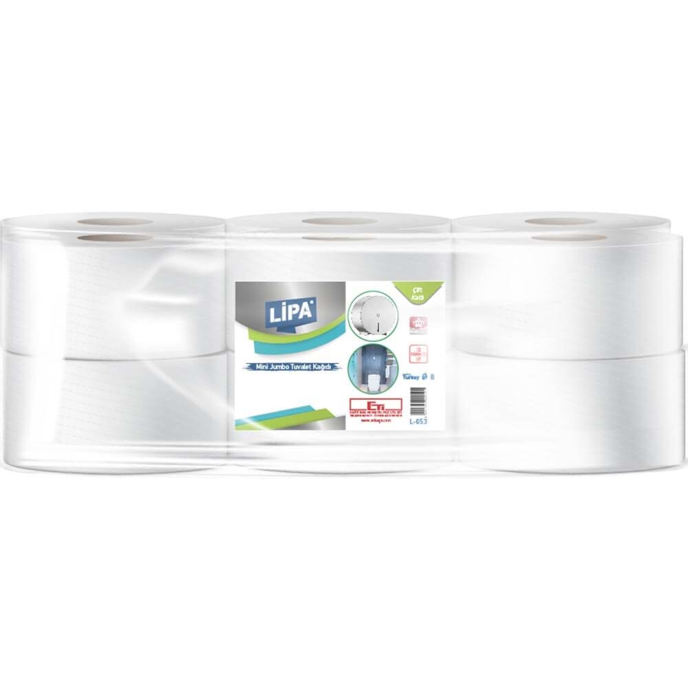 Tuvalet Kağıdı Mini Jumbo 4kg 12li Lipa Eti Kağıt