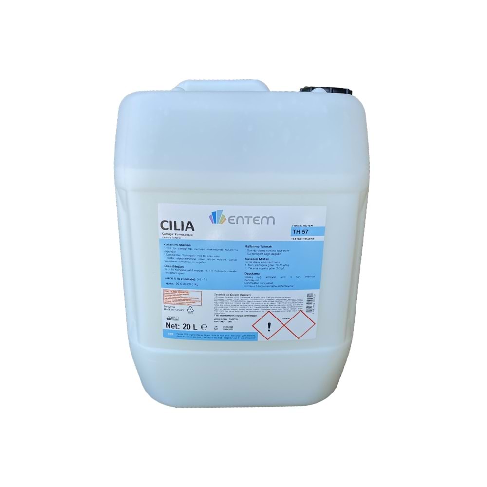 Yumuşatıcı Cilia Eco 20kg Entem