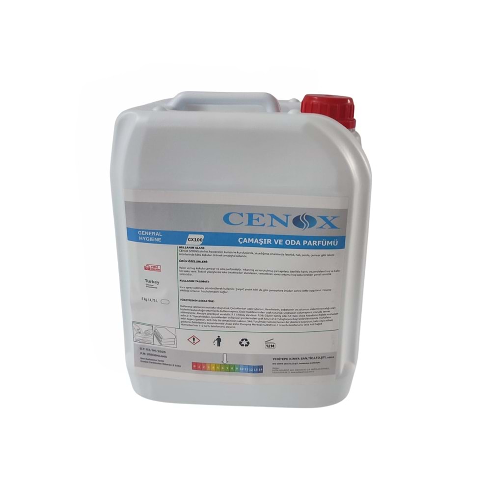 Oda/Çamaşır Parfümü 5kg Spring Cenox *4