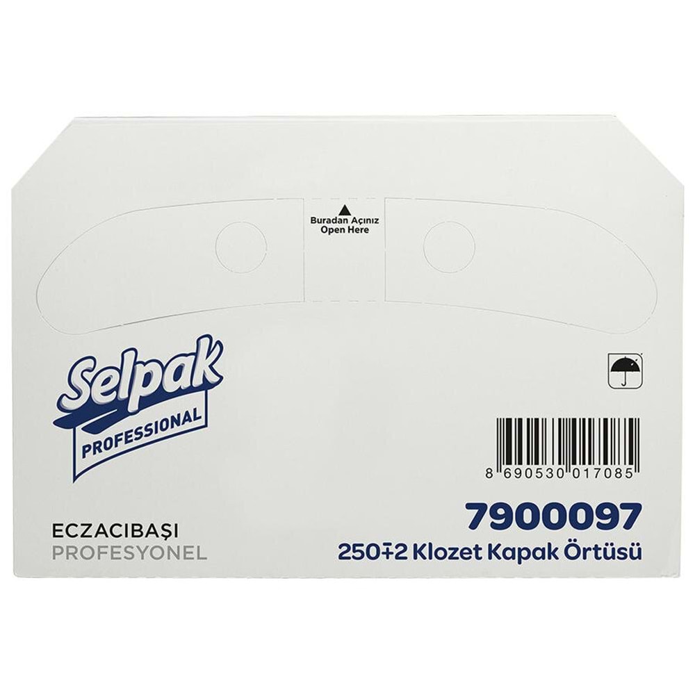 Klozet Kapak Örtüsü 250li Paket Selpak