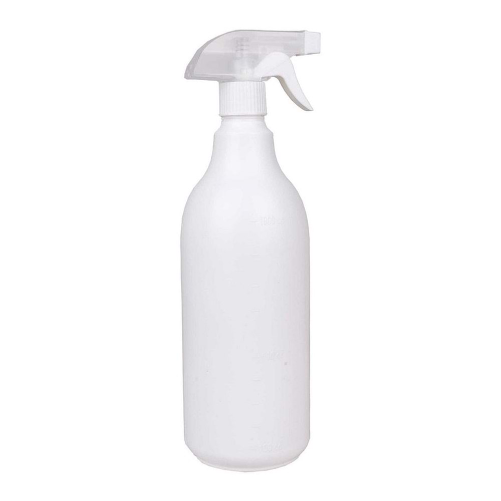 Boş Şişe Sprey Beyaz 1000ml