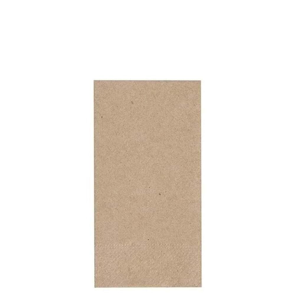 Peçete Garson Katlama 24*24cm 1/8 katlama Kraft Çift Katlı 12li Buse