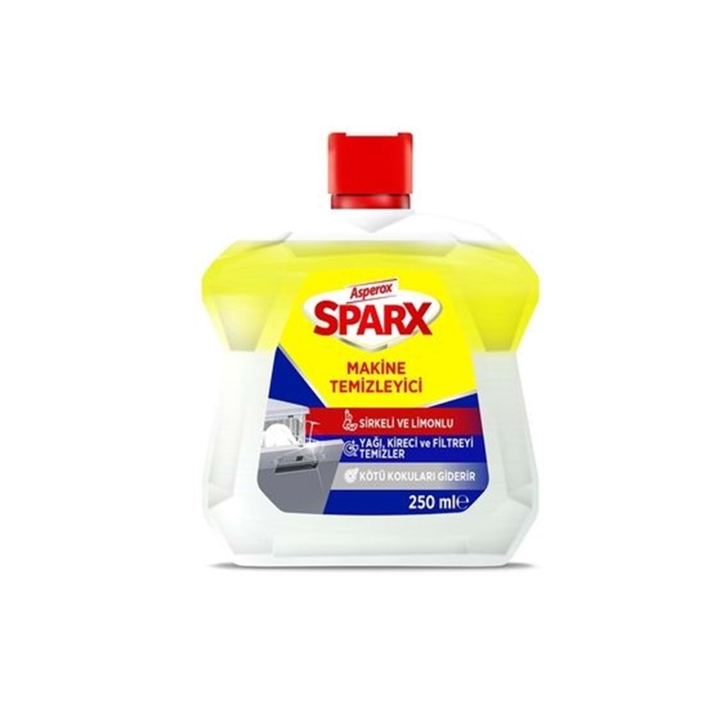 Bulaşık Makine Koku Giderici/Temizleyici 250ml Sparx Asperox