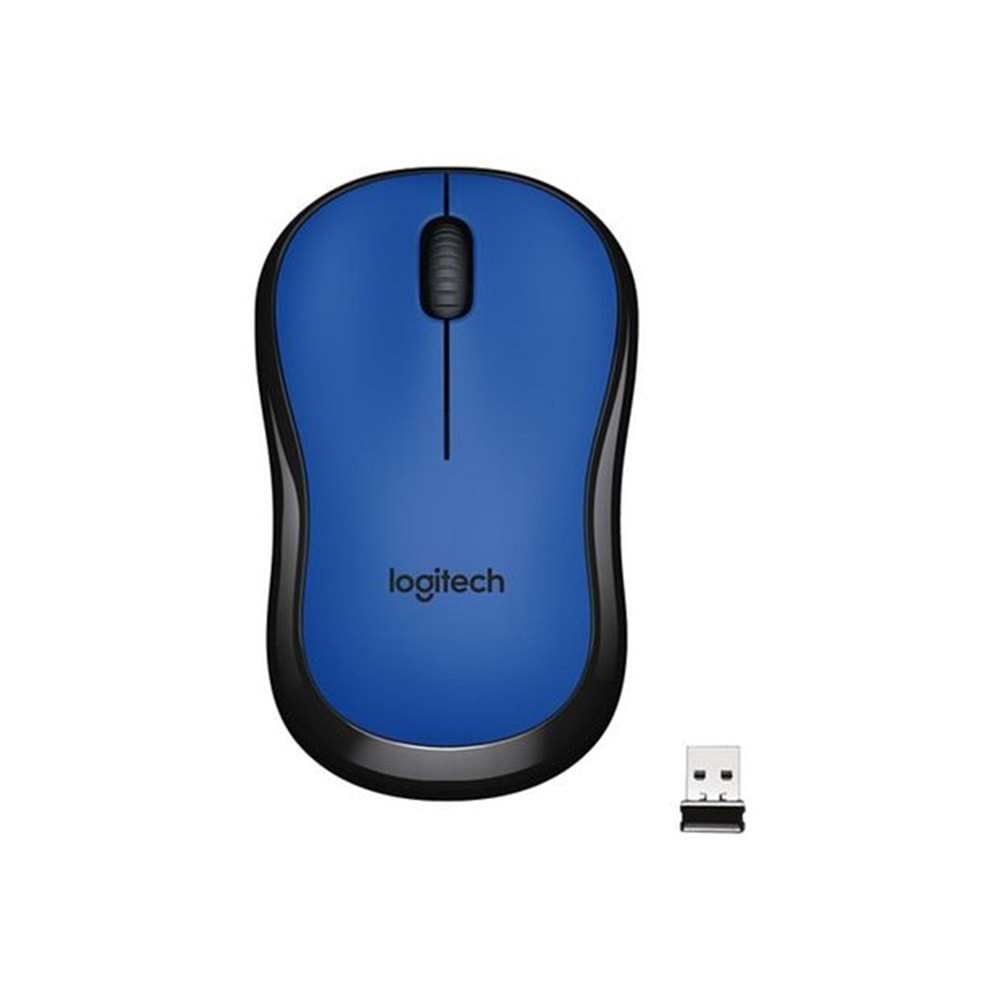 Mouse Kablosuz Mavi Sessiz Kompakt M220 Logitech