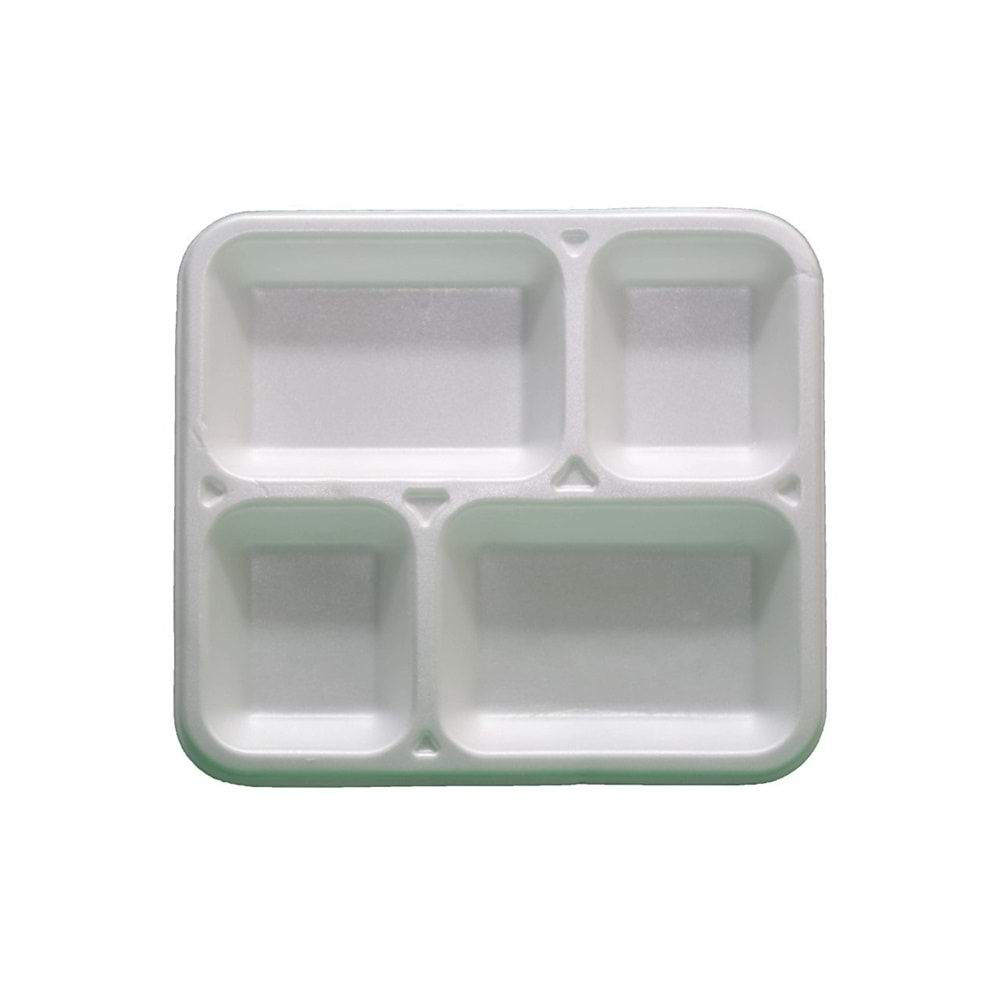 Tabak Köpük 4 Gözlü 100lü