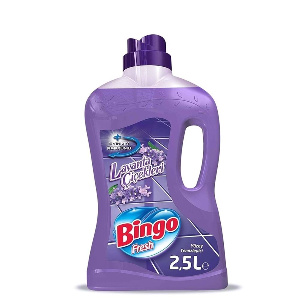 Yüzey Temizleme 2.5lt Lavanta Bingo *6