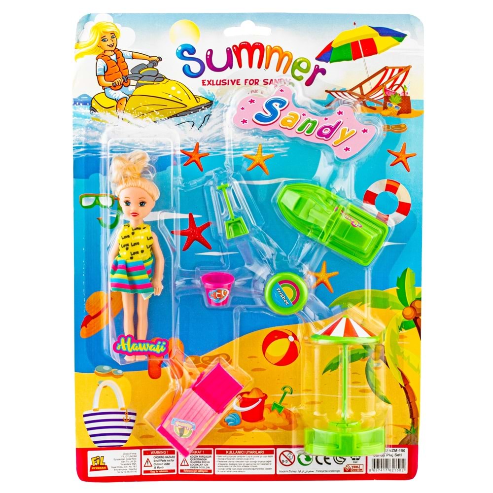 Oync. NZM-150 - Sandy Plaj Seti *50