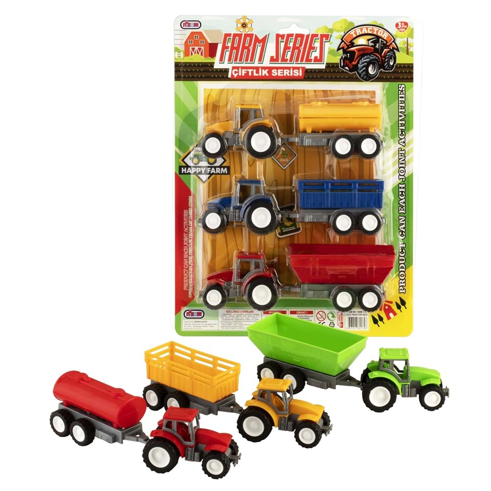 Oync. NZM-174 - 3lü Traktör *64