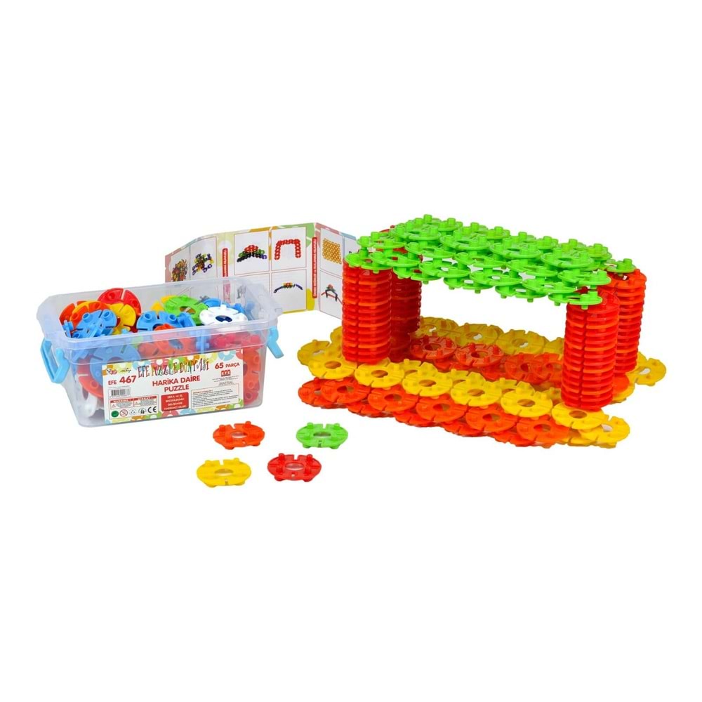 Oync. EF-467 - Kutulu Küçük Harika Daire Puzzle *36