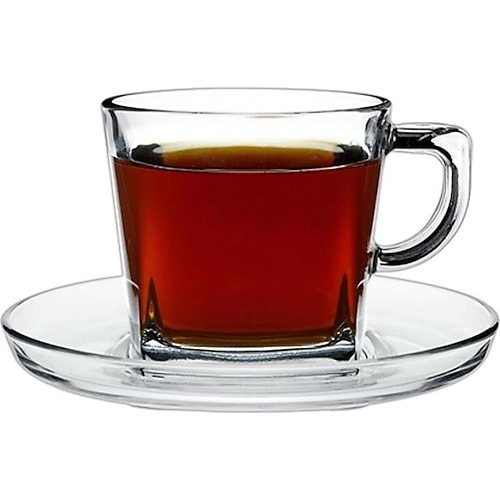 Fincan Takımı Cam 6lı Paşabahçe