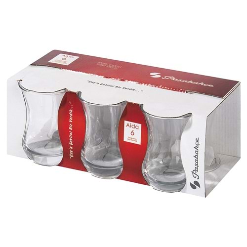 Bardak Çay Aida 6lı Paşabahçe *8