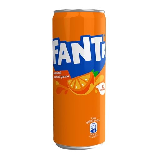 Fanta Kutu 330ml 24lü Fanta