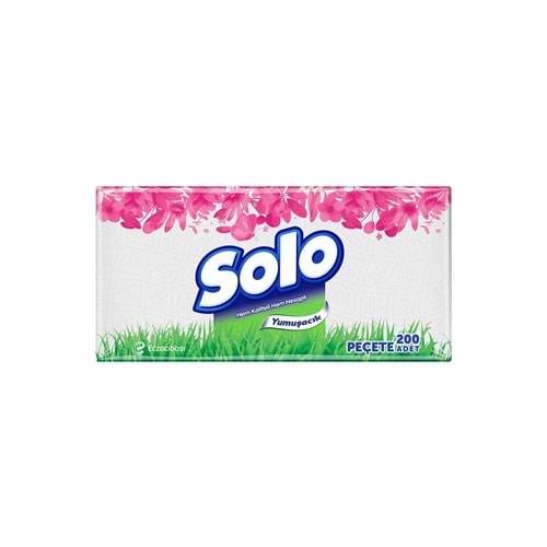 Peçete 30*30cm 200lü Solo *12