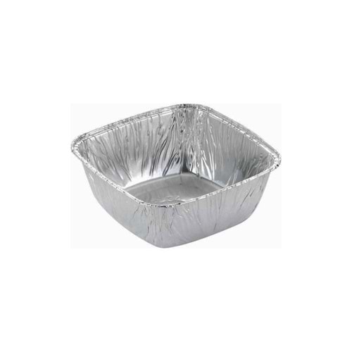 Kase Alüminyum Sütlaç 285cc Kare 11*11*4.2cm 100lü