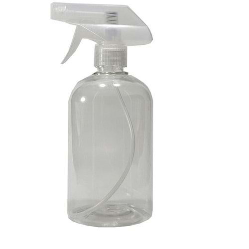 Boş Şişe Sprey Şeffaf 500ml