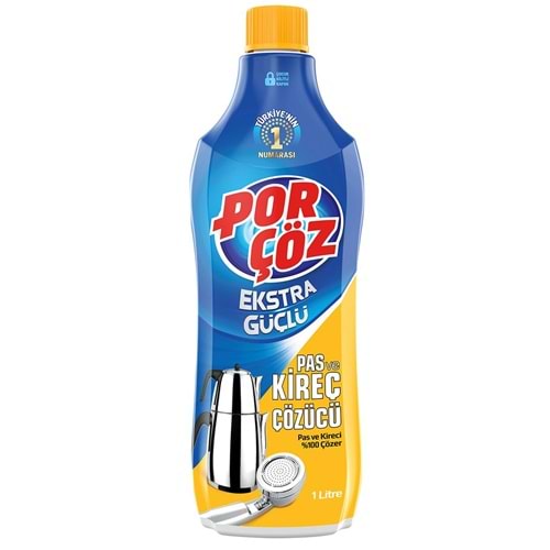 Kireç ve Pas Sökücü 1lt Porçöz *18