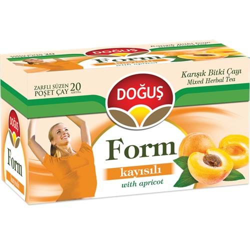 Çay Form Kayısılı 20li Doğuş *12