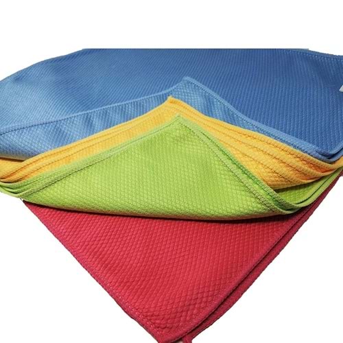 Bez Microfiber 40*40 Kurulama Bezi Renkli
