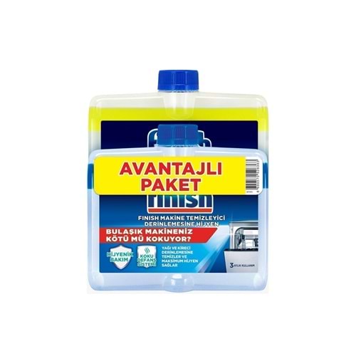 Bulaşık Makine Koku Giderici/Temizleyici 2li Finish