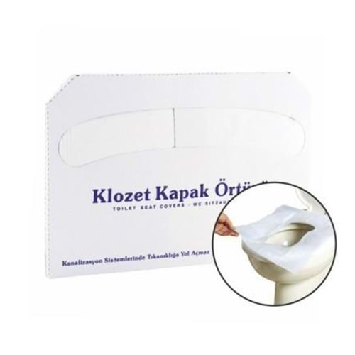 Klozet Kapak Örtüsü 200lü Paket Glora