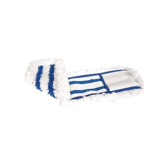 Mop Microfiber Mavi Çizgili 50cm